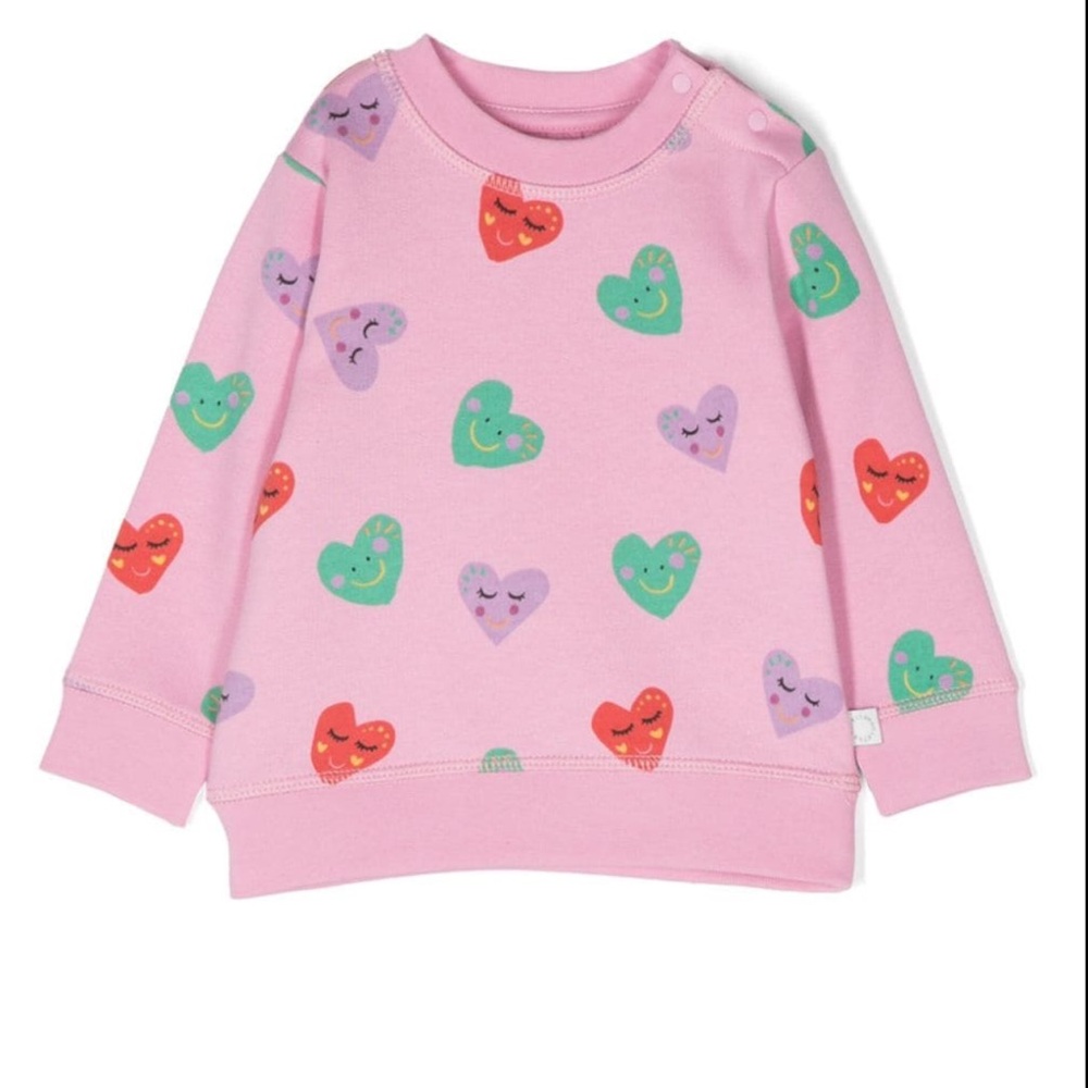 Stella McCartney heart sweatshirt